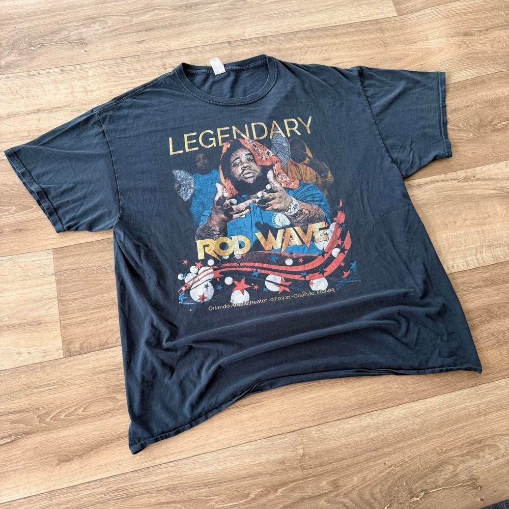 Rod Wave Legendary Tour 2021 tee